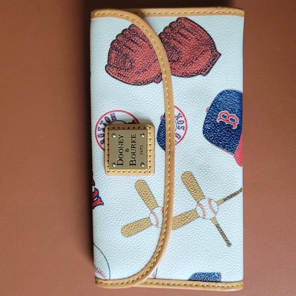 Dooney & Bourke Red Sox Continental Clutch